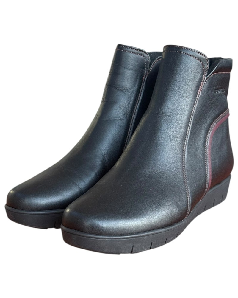 Δερμάτινο Γυναικείo Μποτάκι - F973