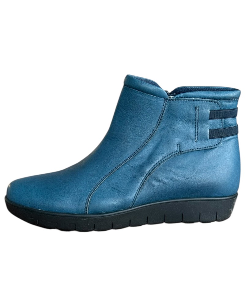 Δερμάτινο Γυναικείo Μποτάκι - F975