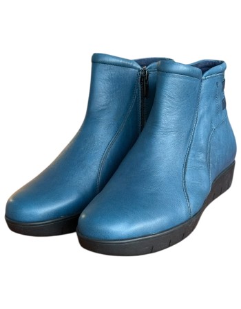 Δερμάτινο Γυναικείo Μποτάκι - F975