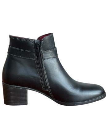 Δερμάτινο Γυναικείo Μποτάκι - F977