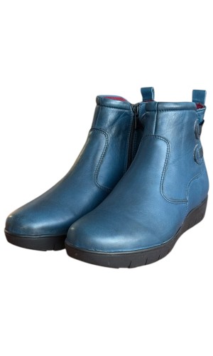 Δερμάτινο Γυναικείo Μποτάκι - F979