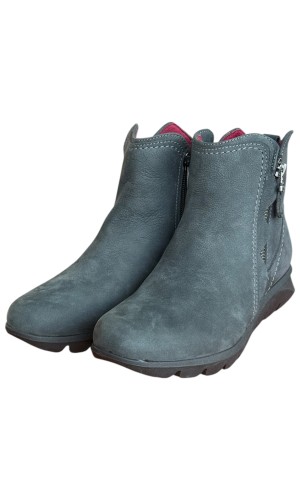 Δερμάτινο Γυναικείo Μποτάκι - F984