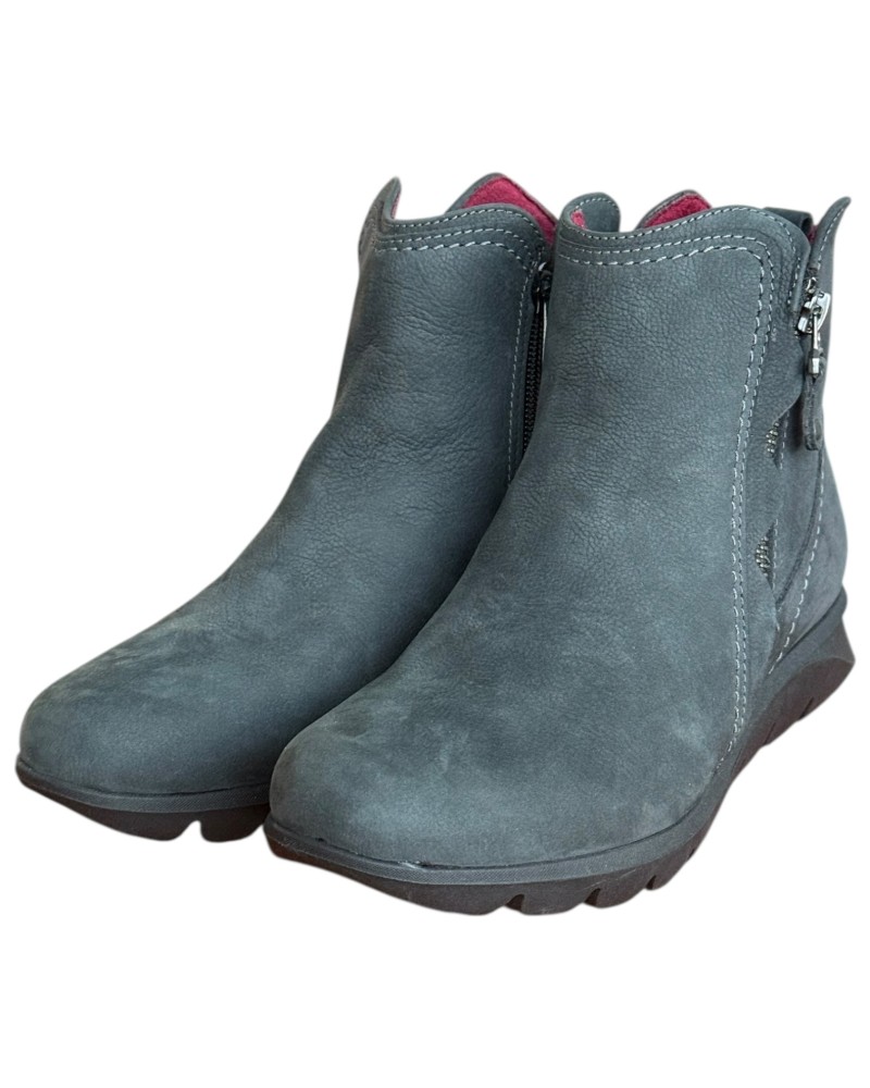 Δερμάτινο Γυναικείo Μποτάκι - F984