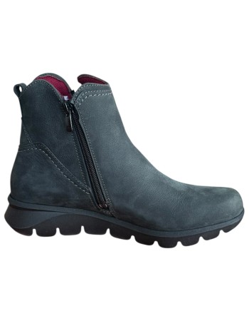 Δερμάτινο Γυναικείo Μποτάκι - F984