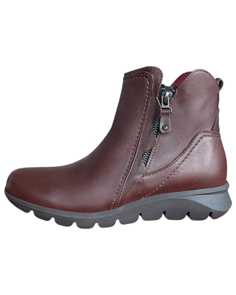 Δερμάτινο Γυναικείo Μποτάκι - F985