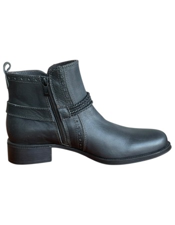 Δερμάτινο Γυναικείo Μποτάκι - F986