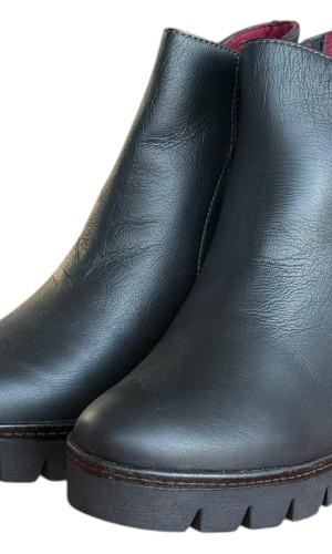 Δερμάτινο Γυναικείo Μποτάκι - F987