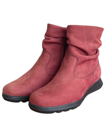 Δερμάτινο Γυναικείo Μποτάκι - F989