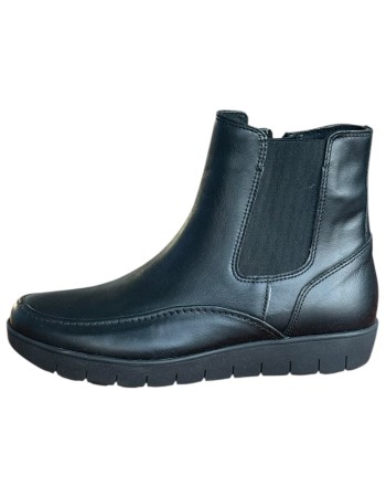 Δερμάτινο Γυναικείo Μποτάκι - F990