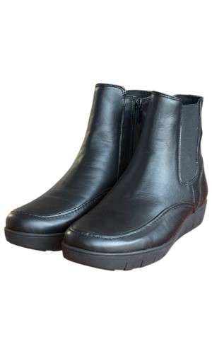 Δερμάτινο Γυναικείo Μποτάκι - F990