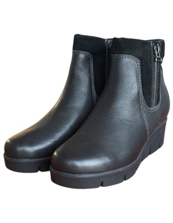 Δερμάτινο Γυναικείo Μποτάκι - F991