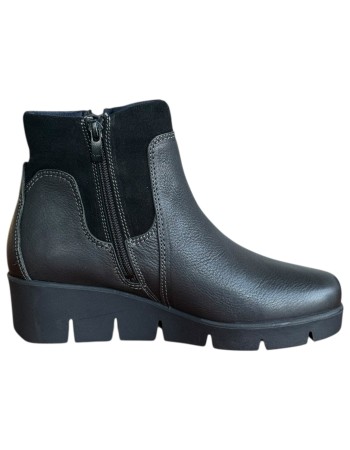 Δερμάτινο Γυναικείo Μποτάκι - F991