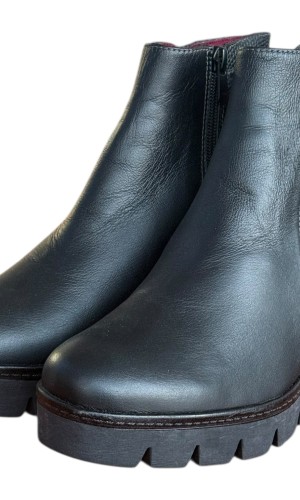 Δερμάτινο Γυναικείo Μποτάκι - F992