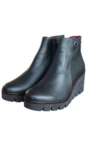 Δερμάτινο Γυναικείo Μποτάκι - F992