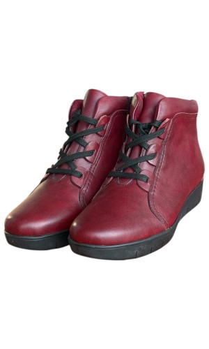 Δερμάτινο Γυναικείo Μποτάκι - F993