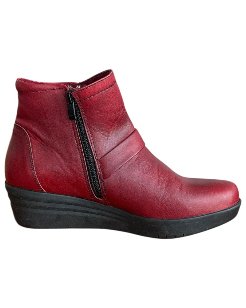 Δερμάτινο Γυναικείo Μποτάκι - F994