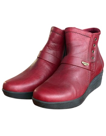 Δερμάτινο Γυναικείo Μποτάκι - F994