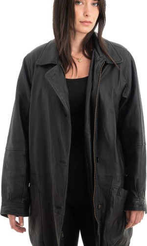 Γνήσιο Γυναικέιο Δερμάτινο Μπουφάν - H8