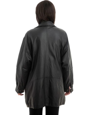 Γνήσιο Γυναικέιο Δερμάτινο Μπουφάν - H8