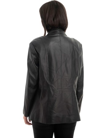 Γνήσιο Γυναικέιο Δερμάτινο Σακάκι - H16