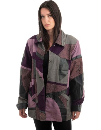 Γνήσιο Γυναικέιο Δερμάτινο Μπουφάν - H20