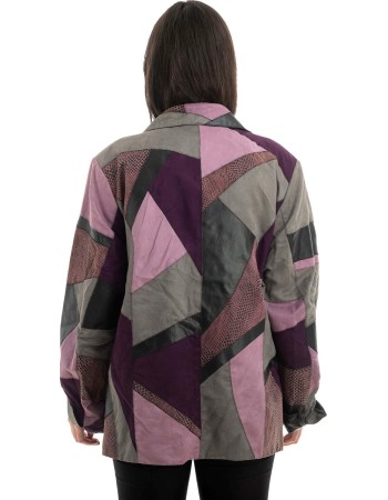 Γνήσιο Γυναικέιο Δερμάτινο Μπουφάν - H20