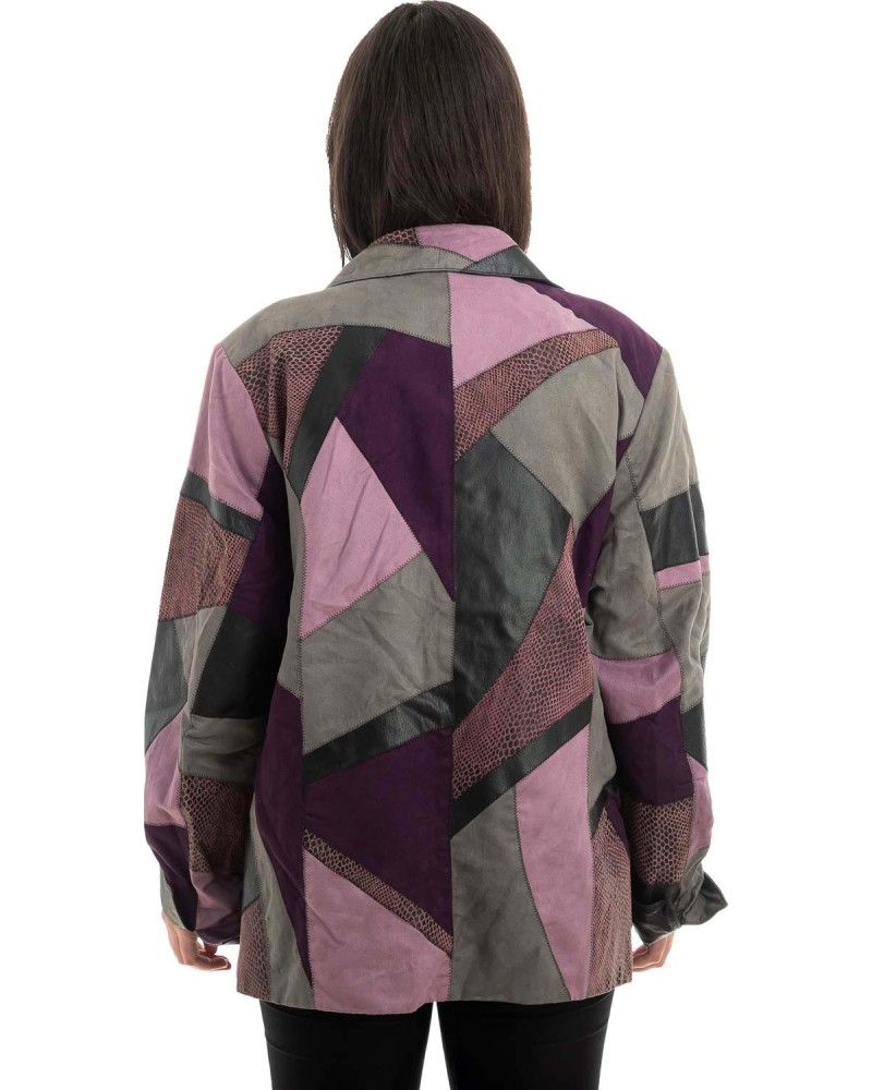 Γνήσιο Γυναικέιο Δερμάτινο Μπουφάν - H20