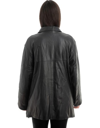 Γνήσιο Γυναικέιο Δερμάτινο Σακάκι - H22