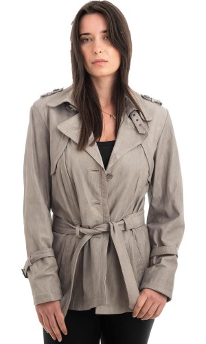 Γνήσιο Γυναικέιο Δερμάτινο Σακάκι - H65