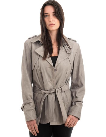 Γνήσιο Γυναικέιο Δερμάτινο Σακάκι - H65