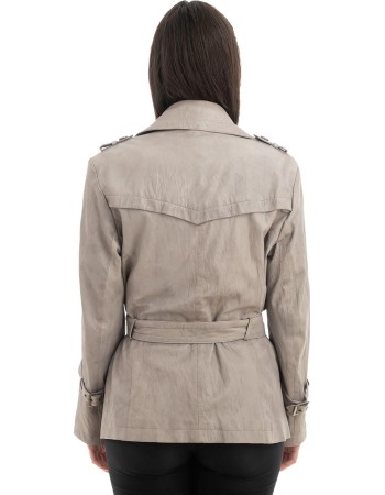 Γνήσιο Γυναικέιο Δερμάτινο Σακάκι - H65