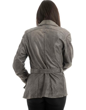 Γνήσιο Γυναικέιο Δερμάτινο Μπουφάν - H80