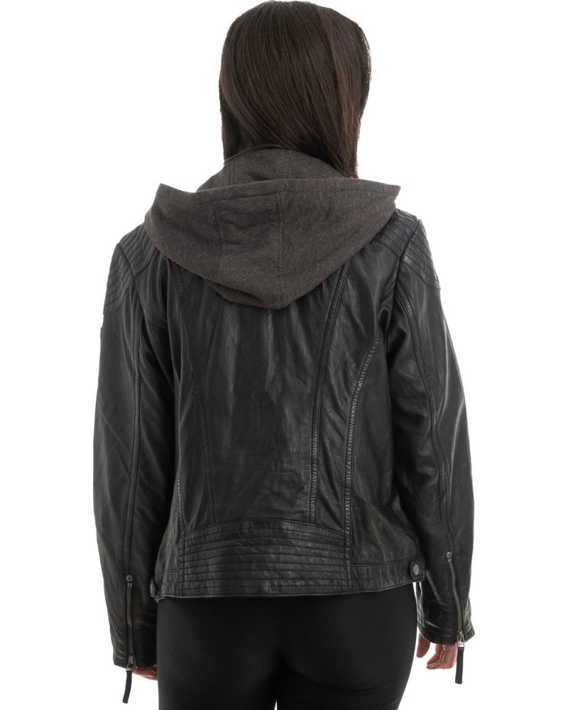 Γνήσιο Γυναικέιο Δερμάτινο Μπουφάν - H84