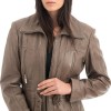 Γνήσιο Γυναικέιο Δερμάτινο Μπουφάν - H93