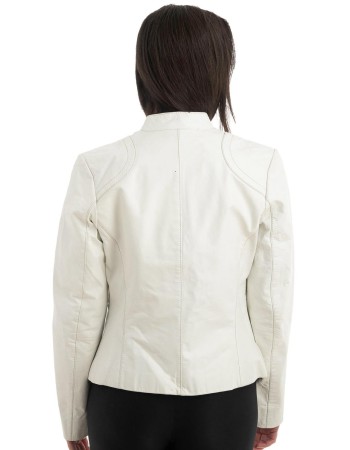 Γνήσιο Γυναικέιο Δερμάτινο Μπουφάν - H95