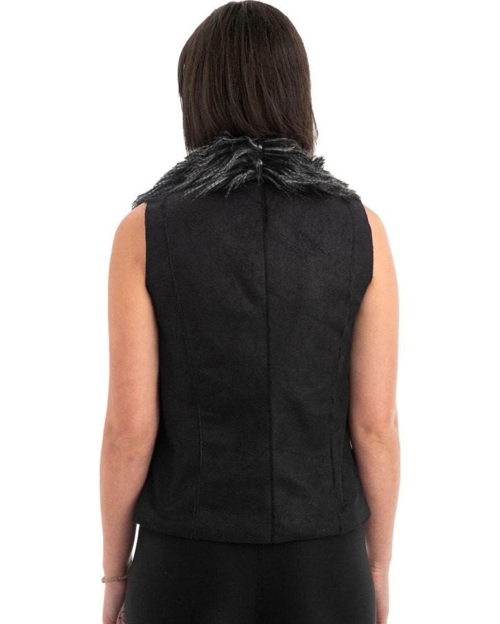 Γυναικείο Μουτόν Γιλέκο - H440