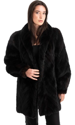 Γνήσια Γυναικεία Φυσική Γούνα - H684