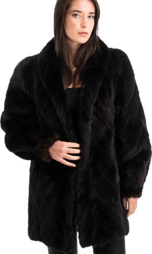 Γνήσια Γυναικεία Φυσική Γούνα - H684