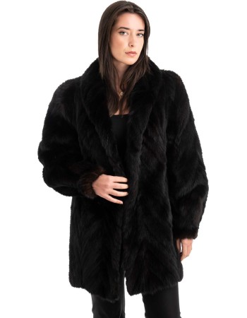 Γνήσια Γυναικεία Φυσική Γούνα - H684