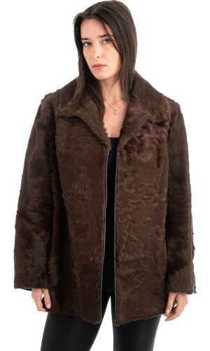 Γνήσια Γυναικεία Φυσική Γούνα - H708