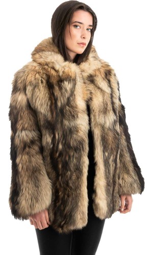 Γνήσια Γυναικεία Φυσική Γούνα - H718