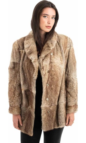 Γνήσια Γυναικεία Φυσική Γούνα - H728