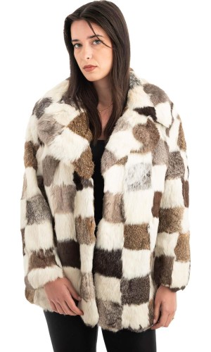 Γνήσια Γυναικεία Φυσική Γούνα - H736