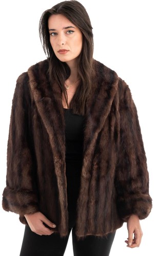 Γνήσια Γυναικεία Φυσική Γούνα - H744