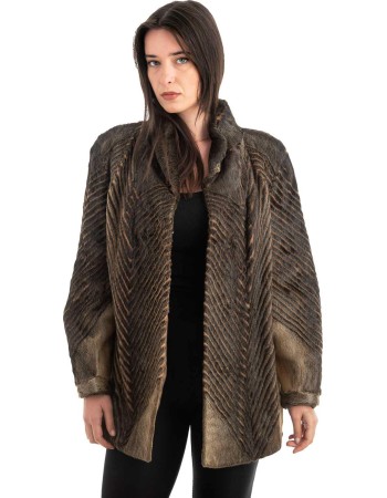 Γνήσια Γυναικεία Φυσική Γούνα - H752