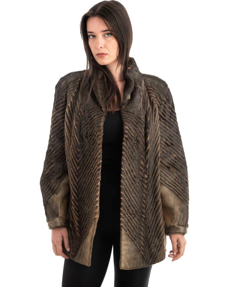 Γνήσια Γυναικεία Φυσική Γούνα - H752