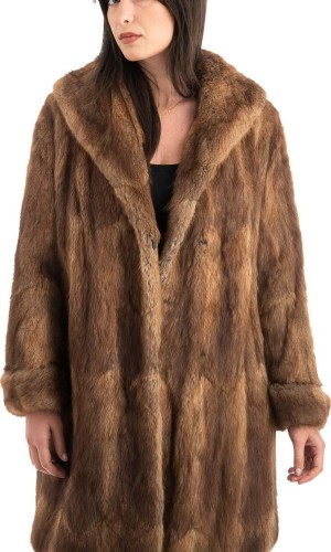 Γνήσια Γυναικεία Φυσική Γούνα - H755