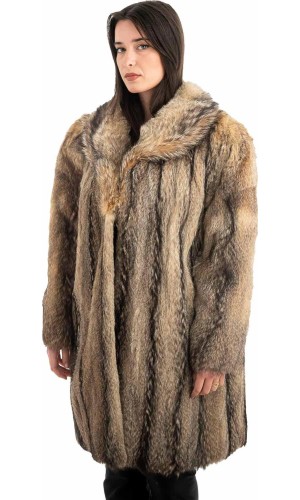 Γνήσια Γυναικεία Φυσική Γούνα - H768