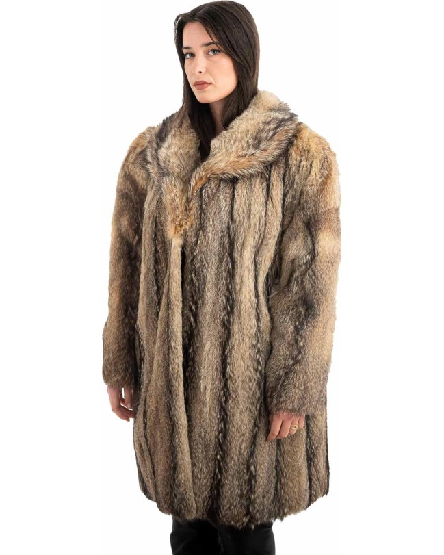 Γνήσια Γυναικεία Φυσική Γούνα - H768