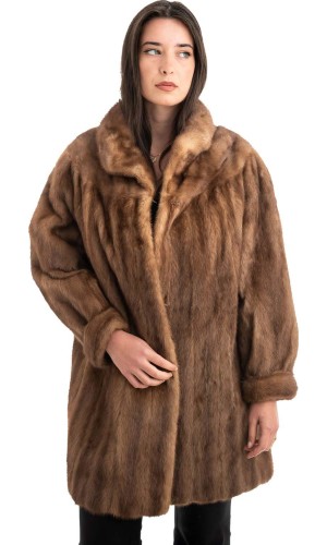 Γνήσια Γυναικεία Φυσική Γούνα - H789